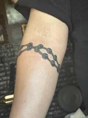 Rosary tattoo