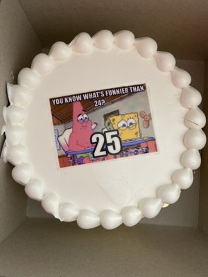 The original cake given