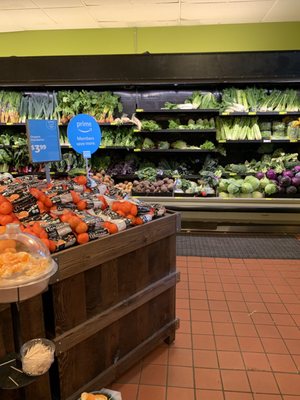 Fresh produce - note that Amazon prime members get additional discounts