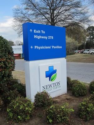 Newton Medical Center is our Sign of the week!