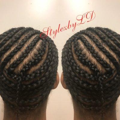 Braid Down For Sew In