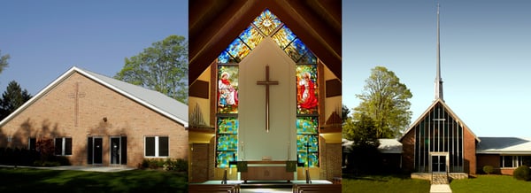 Montage of the church