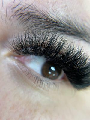 Mega set lash extensions