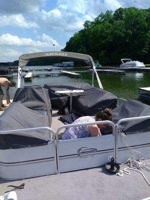 Boat seat covers