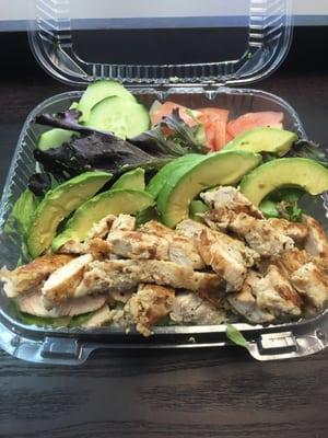 Avocado Grilled Chicken Salad