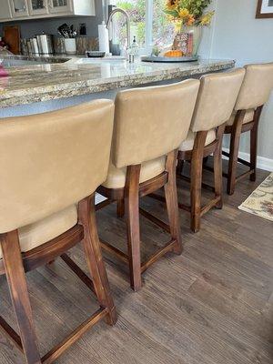 Barstools like new again!!