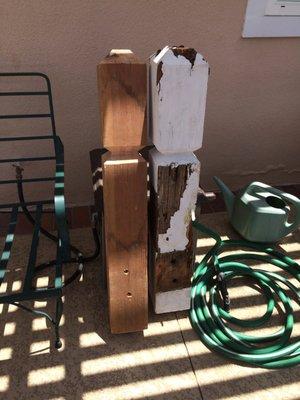 Post Replacement Termite Damage Repair Pest Control Service Signal Hill, CA