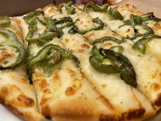 Pazzo with green peppers