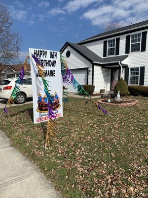 Yard Art sign