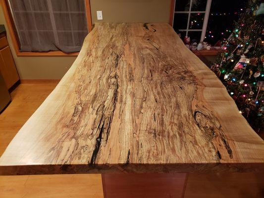 Live Edge Maple Table