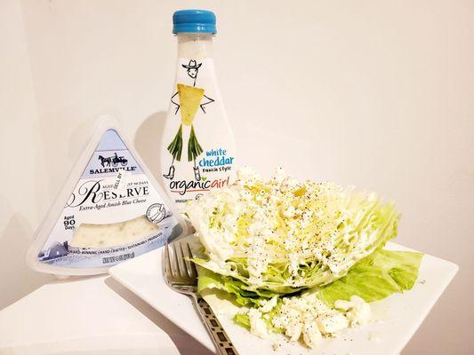 SUPER-EASY/SUPER-CHEESY 3-INGREDIENT WEDGE SALAD using products from Ingles Market in Woodbury, Georgia!