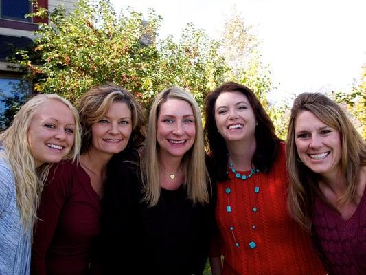 Our wonderful team of Hygienist!