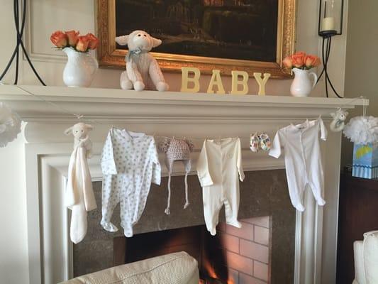 Baby Schroeder clothesline