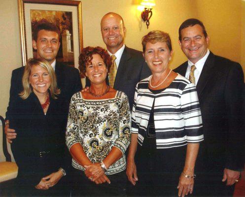 Funeral Directors, Kevin, Andy & Bob Ryan w spouses.