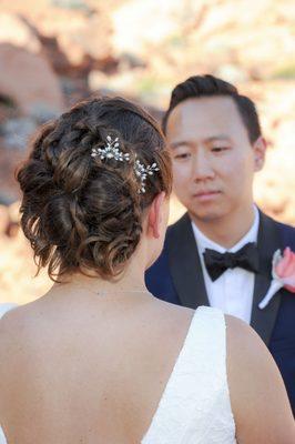 My Wedding Hair by Barb!