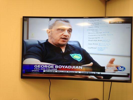 420 College founder George Boyadjian