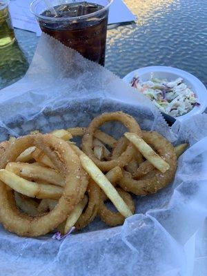 Perfectly salted frings.