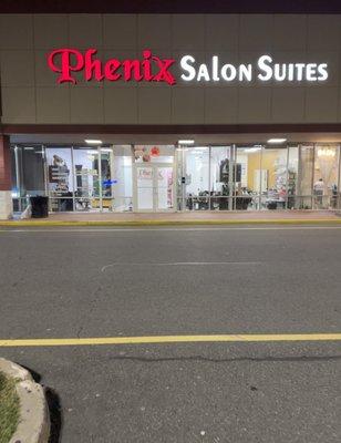 Located inside phenix salon suites