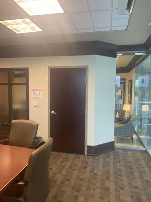 Conference Room entrance at Becton Capital