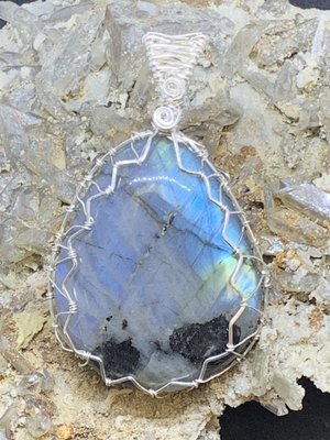 Labradorite necklace