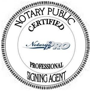 Prorfessional Certified Notary Signing Agent, Notary2Pro