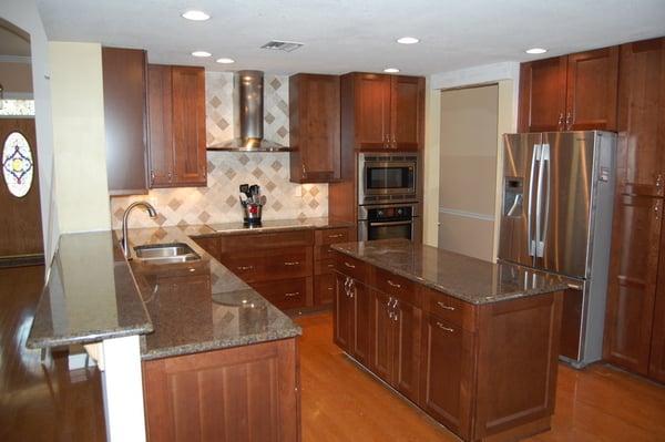 Flawless updated modern kitchen with top of the line Bosch appliances