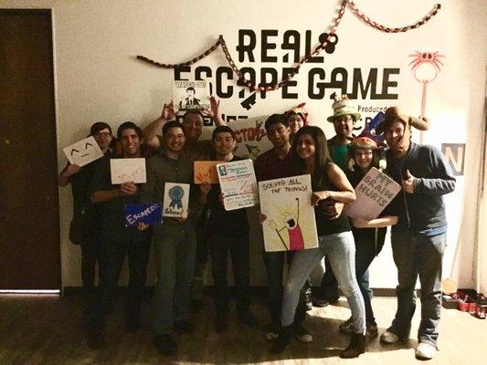 Had a great time with friends and we escaped! Lot of fun and loved solving puzzles!