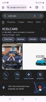 Xcel Cars