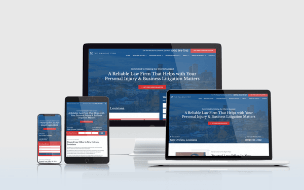 The Mahone Firm Website Revamp