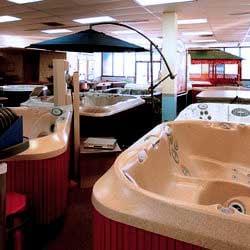 Visit our full showroom of Jacuzzi hot tubs, Sundance Spas, and AquaFit Systems swim spas.