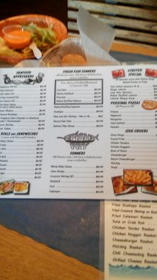 Inside menu