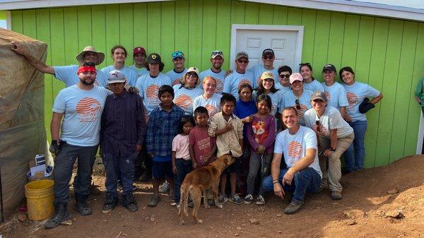 A team from Radiant Life Church conducts annual trips to Baja Mexico to build homes for families in need.