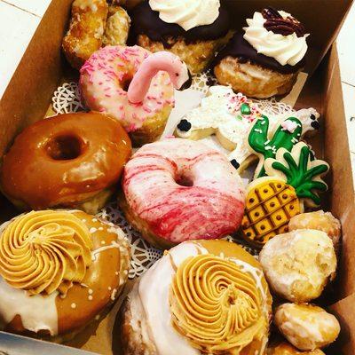 A fun Saturday morning treat box from B's Bakery!