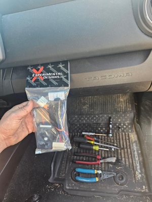 The 3rd Gen Tacoma anytime locker install picture from customer!