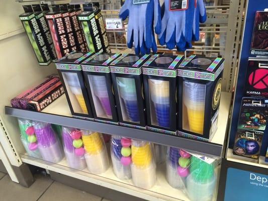 Beer Pong Kits ready for pick up at this 7-Eleven lol