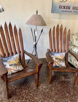 All Resorts Furniture Adirondack ski chairs