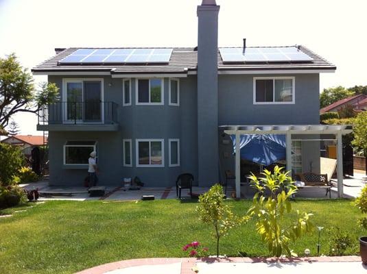 4.14kW residential system in Rowland Heights, CA