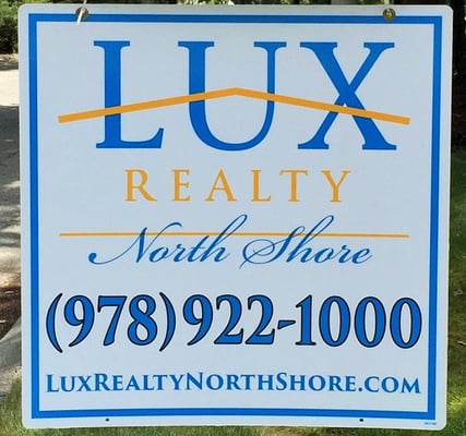 Keep your eyes open for LUX Signs around your town!