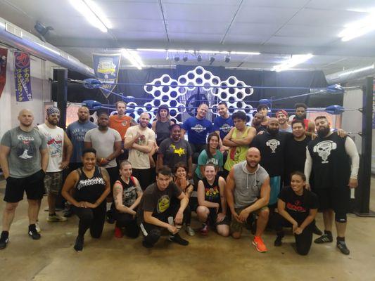 Intro to pro wrestling class 10/11