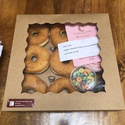 Delicious and fresh decorate-your-own donut kits. No detail spared!