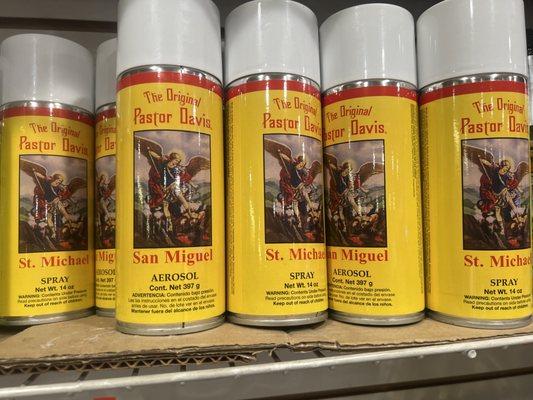 Use st michael spray to remove any negative spirits in your surrounding and attract positive things to your house and your business.