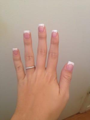 Perfect pink and whites by Mindy :)