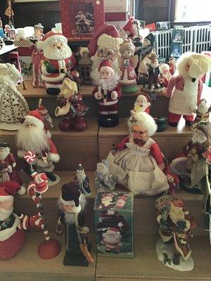 Santa's and more ... everything you need for your Christmas decorating.