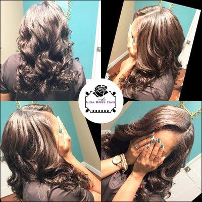 Traditional sew in