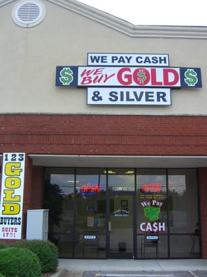 Welcome.  We pay CASH for your unwanted Gold, Silver and Platinum.  Locally owned.