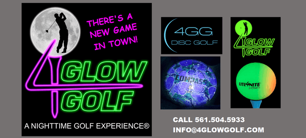 4 Glow Golf and Games Night Golf and Disc Golf in one place!