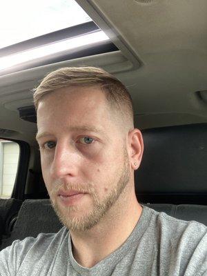 My recent cut and beard trim done by Frankie at finest cutz barbershop in Westbrook, ME