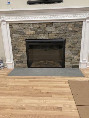 Fireplace makeover