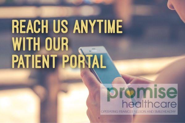 Get set up with a patient portal to request appointments, medication refills and more.