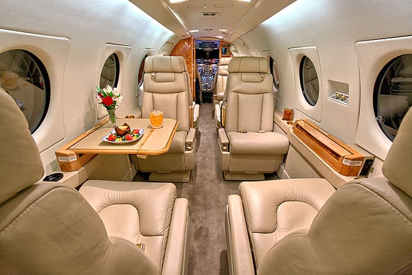 Private Jets are really comfortable and a great time saver.